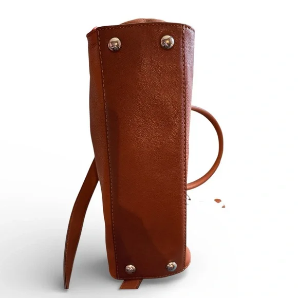 Michael Kors Hamiton Leather Satchel-EUC - Picture 5 of 8